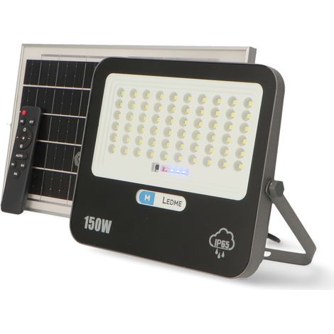 Projecteur LED Solaire Milan 150W 6000K - Ledme - LM6505 (1/4)