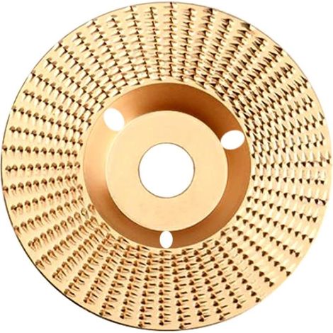 1Pc Wood Grinder Disc 125mm, Flat Style Wood Abrasive Disc, Tungsten Carbide Wood Grinding Discs for Shaping, Grinding and Cutting. Angle Grinder Wheels (1/5)