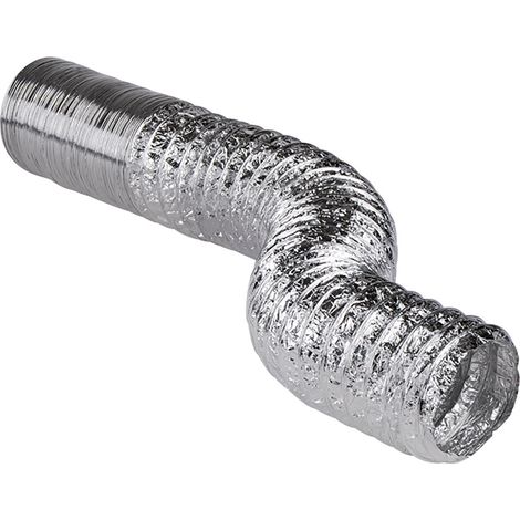 Vortice – Conduit aluminium souple nu M0 – Gaine VMC Ø80mm – Longueur 10m – Triple épaisseur pour ventilation efficace (1/2)