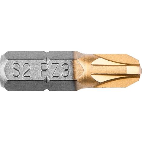 Inserti per cacciavite PZ3 x 25 mm, 2 pezzi. (1/2)