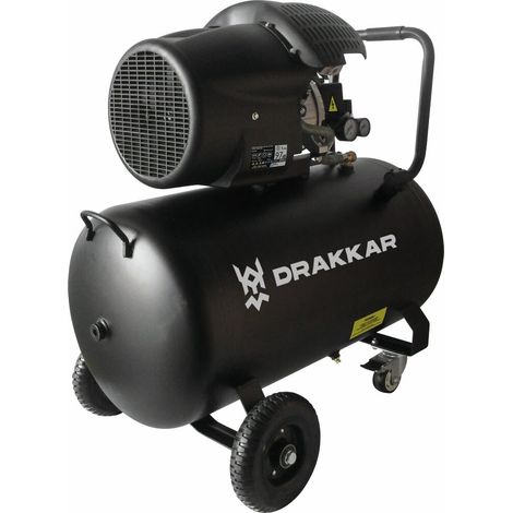 Compresseur 100L 8 bar 3CV 230V DRAKKAR EQUIPEMENT 51426