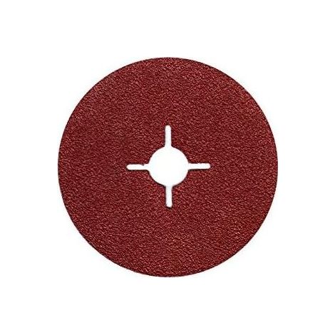 25/50er Pack Fiberscheiben 115 125 180mm Körnung 24-180 Schleifpapier Schleifblatt für Winkelschleifer (50x DM 115 mm Körnung = 24)