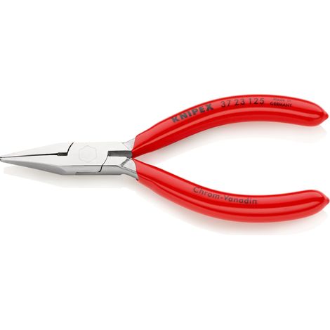 KNIPEX 37 23 125 Alicate de presión para mecánica de precisión recubiertos de plástico cromado 125 mm (1/2)
