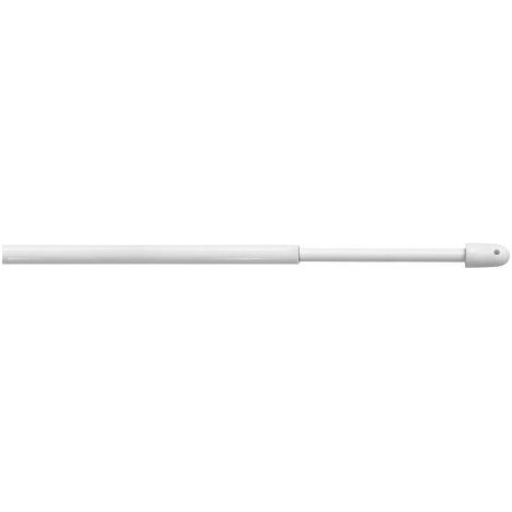 STANGHETTA TONDA A VITE 'BERLINO' Ø 13 mm. - cm 150 200 - bianco - blister 2 pz