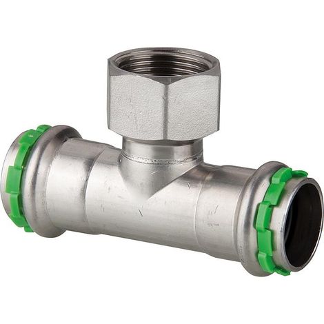 VSH SudoPress Inox Té femelle/femelle/femelle 35xRp1"x35 Type SP6130GV, 6551182 (1/5)