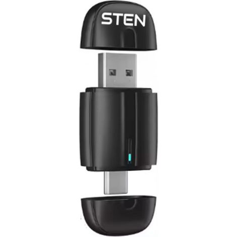 STEN CarPlay-Schlüssel – Kabelloser Schlüssel für Apple CarPlay oder Android Auto – 2 in 1 – Plug & Play (1/5)