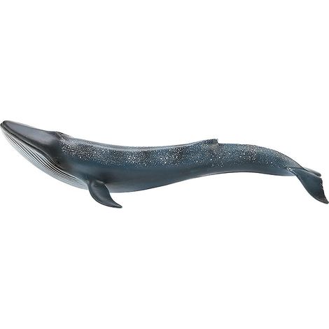 Figurine miniature de baleine (baleine bleue) - Objet de collection, jouet et décoration pour la maison (1/4)