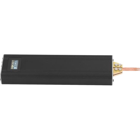 Poste à souder par points portable à 80 niveaux de réglage, mini-machine à souder manuelle avec écran LCD pour batterie lithium 18650. (1/5)
