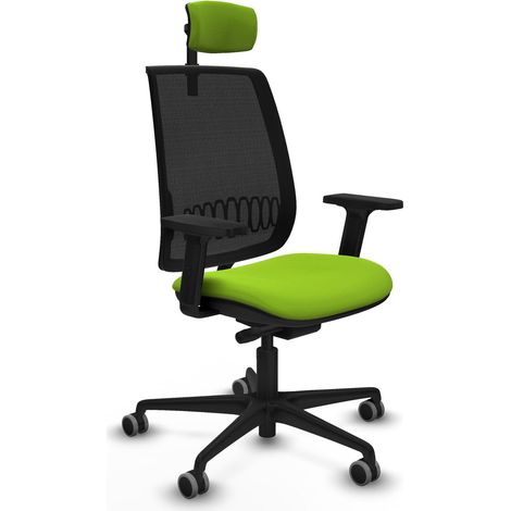 Silla de oficina piqueras y crespo Alares negro espuma alta calidad (1/2)