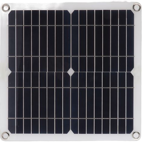 Kit panneau solaire portable 200 W 12 V monocristallin avec contrôleur pour cyclisme, alpinisme, randonnée et camping (40 A) (1/5)