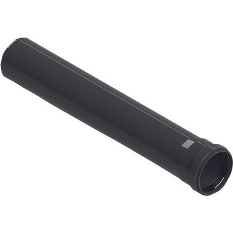 Extensión telescópica L 1000mm mf d.80mm polipropileno negro a prueba de UV