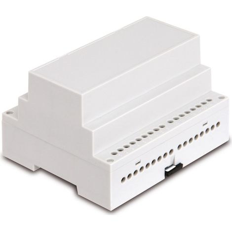 Boîtier pour rail DIN H-TRONIC 6-C, 105x71x90 mm (1/2)