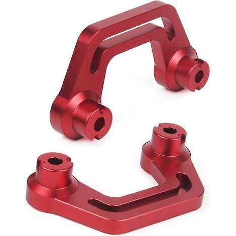 Supports de fixation de phares en aluminium (2 pièces) pour Jeep Wrangler JL/JLU 2018-2022 et Gladiator JT 2020-2022 (montant A). (1/5)