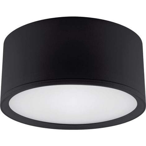 Lámpara de techo LED Rolen negra de 15W, 4000K, 1330lm, Ideus 03782 (1/2)