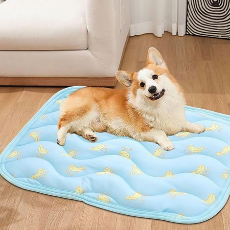 Esterilla refrescante para perros: Esterilla refrescante para mascotas, esterilla autorefrigerante para perros y gatos, esterilla refrescante de verano que dispersa el calor, 60 × 50 cm (1/3)