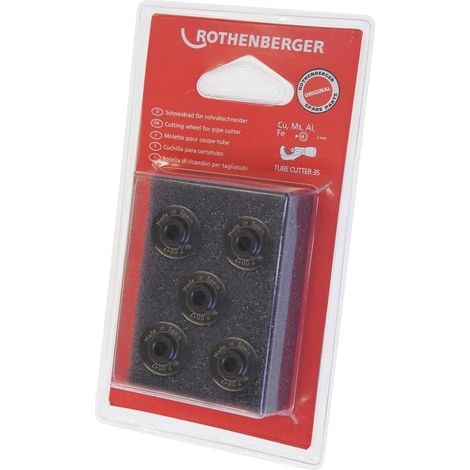 Juego de cuchillas de repuesto - ROTHENBERGER  Unidades: Juego 5 cuchillas