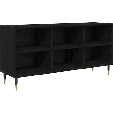 Maison Exclusive - Meuble TV Chêne noir 103,5 x 30 x 50 cm Bois d'ingénierie