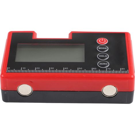 Mini niveau numérique portable avec aimant puissant, règle d'angle de haute précision et rapporteur avec grand écran, boîte d'inclinaison en métal pour projets de construction, menuiserie et bricolage