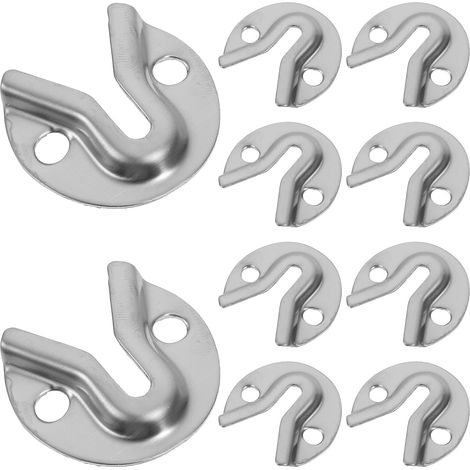 Supports muraux en fer argenté pour meubles et têtes de lit (1/5)