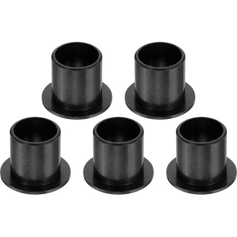 5Pcs Douille À Collerette Bague En Plastique Bague POM Noir (1/5)
