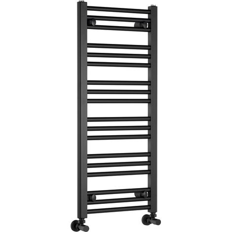 Radiateur de salle de bain ALBRECHT 400x930mm, noir mat (1/4)