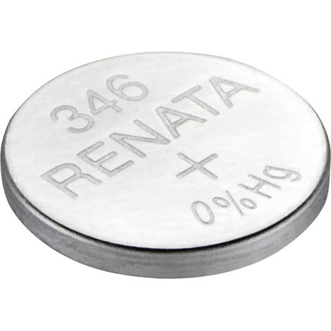 Renata Pile bouton 346 1.55 V 1 pc(s) 9.5 mAh oxyde d'argent Y246053