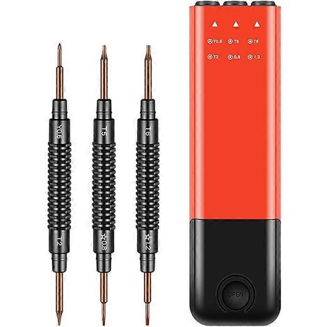 Jeu de tournevis de précision double face Phillips S2 Mini / Tournevis plat 40JE (1/5)