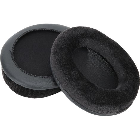 2 Coussinets d'oreille, coton noir, mousse souple, pour Shure SRH1840, HPAEC840 (1/5)
