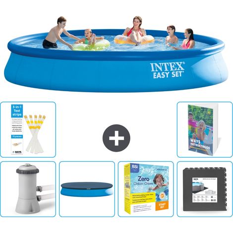 Easy Set Pool Rund - 457x84 cm - 7-teilig S259 (1/5)