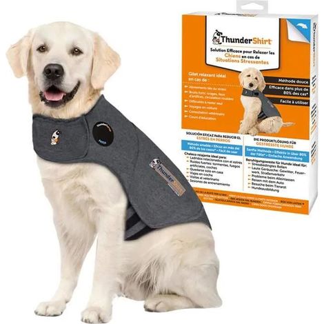 Thundershirt Hundeweste Blau Größe XL Anti-Anxiety