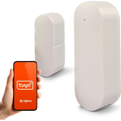 Capteur d'ouverture de porte et de fenêtre à interrupteur Reed - Zigbee (1/5)