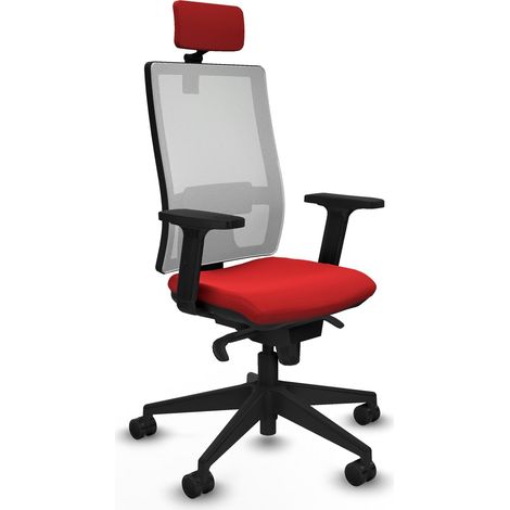 Bürostuhl piqueras y crespo Horna schwarz verstellbare Armlehnen