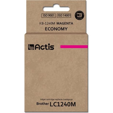 Actis KB-1240M ink for Brother printer Brother LC1240M/LC1220M replacement Standard 19 ml magenta.
