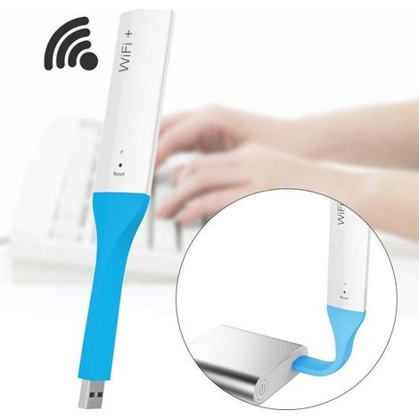 TRADE SHOP - Amplificatore Segnale Router Usb150mbps 2.4ghz Wifi Range Extender Portatile - (1/5)
