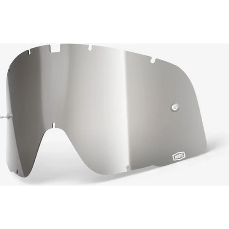 Lente de espejo de repuesto 100% Barstow, color plata - Cristal/Cristal/Cristal para gafas Barstow