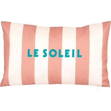 Coussin Déco d'Extérieur "Poolside" 30x50cm Terracotta (1/4)
