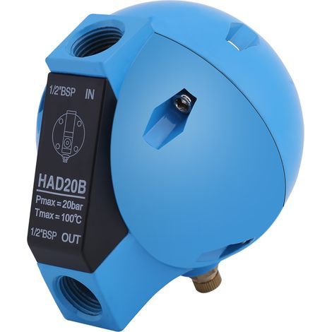 1 piece HAD20B Automatic round float mechanical drain valve for condensate 1/2 BSP 400 L/h 20 bar (1/5)