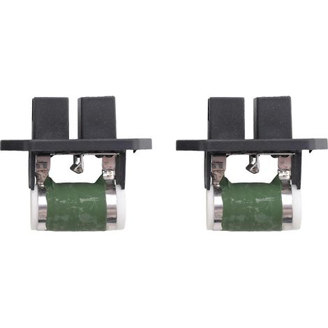 2 résistances de moteur de ventilateur de chauffage de radiateur pour Fiat Alfa Romeo Bravo Coupé Punto Stilo 51736774 46533716 Vert (1/5)