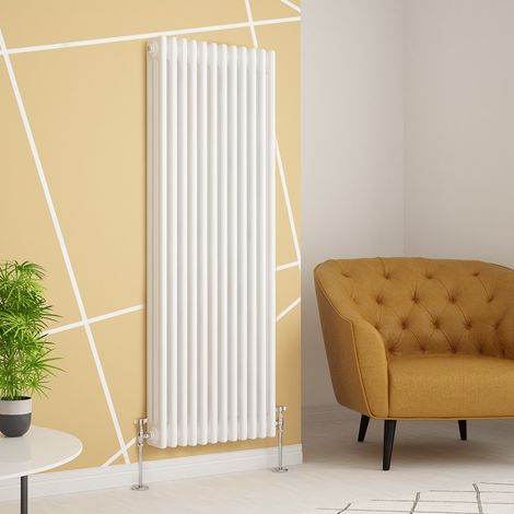 WarmeHaus Traditional Radiator White Triple Panel 1500x560mm (1/4)