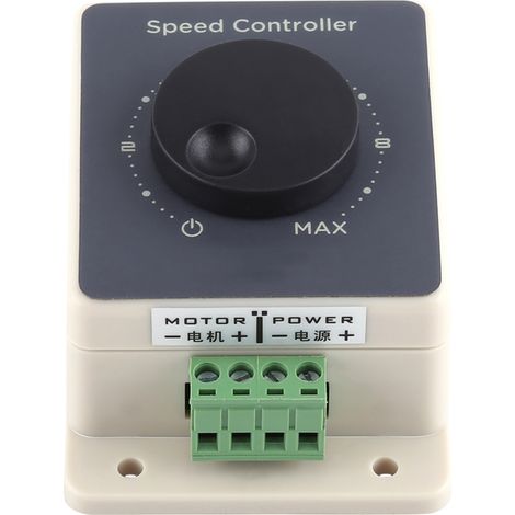 Contrôleur de vitesse de moteur PWM 10-60 V CC 20 A, boîtier étanche (1/5)