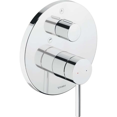 Duravit Circle Einhebel-Wannenmischer, Unterputz, Verbraucher 2, (1/2)