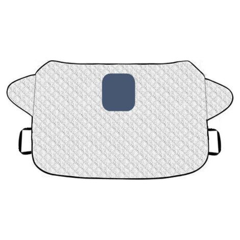 Telo copri parabrezza per auto, telo invernale magnetico, telo universale per auto, antigelo, per neve, ghiaccio e pioggia - 145x100 cm (1/4)