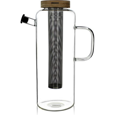 Carafe infuseur en verre 1,5L, GUSTAVE (1/5)