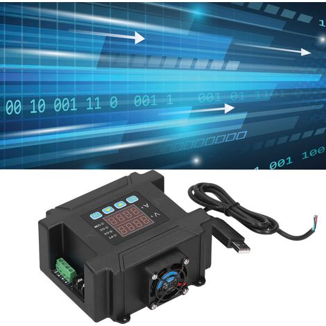 Module d'alimentation régulée programmable CC 0-5 A pour commande numérique par ordinateur (CNC), sans fil, à tension et courant constants, avec boîtier 8065 (1/5)