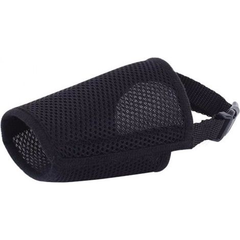 Muselière en nylon NOBLEZA réglable et facile à utiliser  Taille: C19 x L12 cm