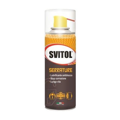 LUBRIFICANTE SPRAY SVITOL SERRATURE AREXONS - ML 180- 2 pezzi