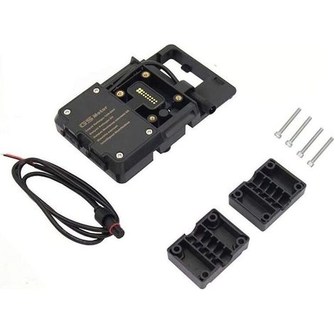 Handyhalterung, Navigations-Handyhalterungszubehör mit USB-Kabel für BMW R1200GS LC Adventure S1000XR/RS F700GS/800GS R1200RS R1200ADV (1/5)