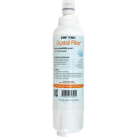 Filtre Crystal Filter® LT800P CRF7361 compatible LG® - Sears® - Kenmore® (1/5)