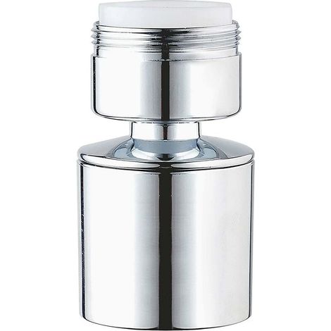 Mousseur Robinet 24mm de Cuisine Double Fonction, Certification ACS, Filetage Mâle Chrome (M24) (1/3)
