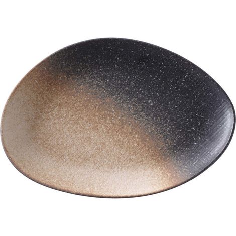 Assiette en forme de lune biologique - 260 mm - Finedine (1/5)
